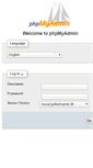 Mobile Screenshot of mysqladmin.gullestrupnet.dk