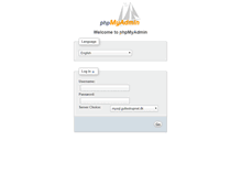 Tablet Screenshot of mysqladmin.gullestrupnet.dk